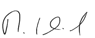 unterschrift
